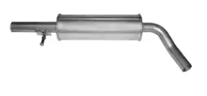 Image of VEGAZ Middle Silencer VW,AUDI,SKODA VS-293AT 1J0253209,1J0253209E,1J0253209F Middle Exhaust,Central Silencer,Middle Silencer 1J0253209G,1J0253209H