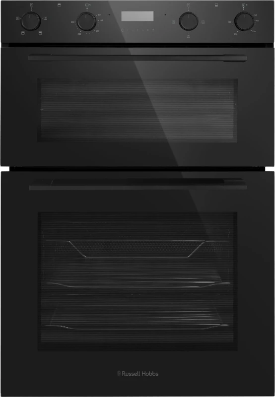 Image of Russell Hobbs RH89DEO2004B Built In Electric Double Oven - Black - A Rated
