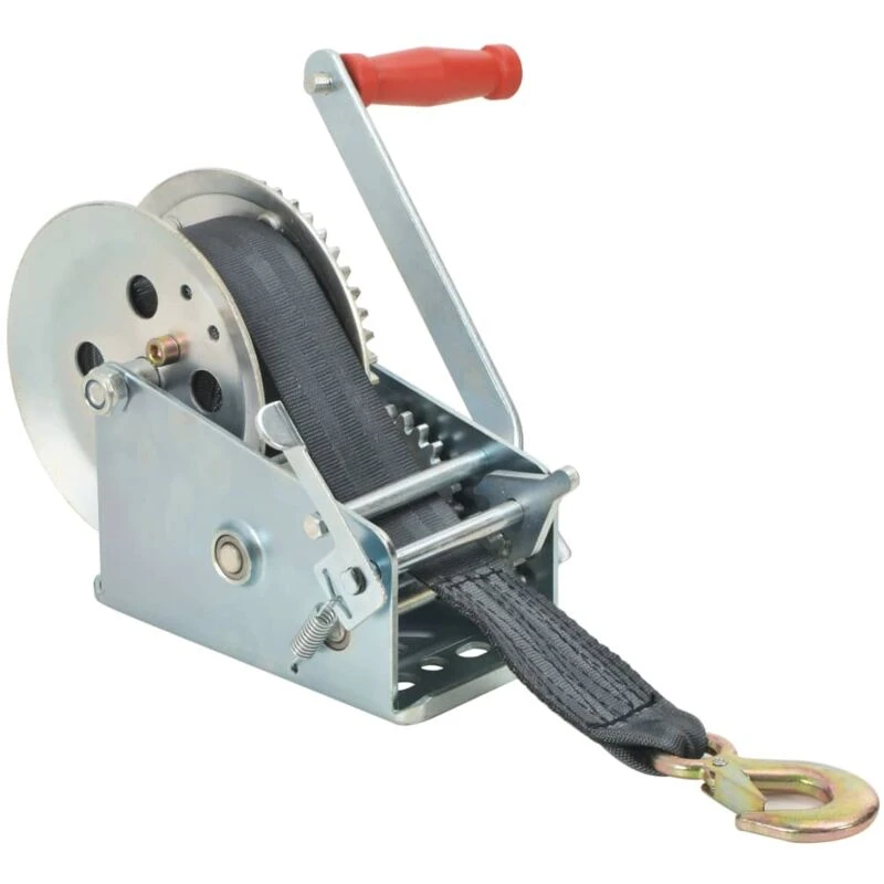 Image of VIDAXL Hand Winch with Strap 1587 kg Vidaxl 8718475724476
