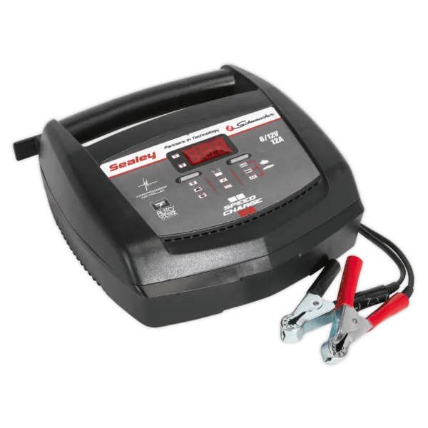 Image of Sealey SCI12S Intelligent Speed Charge Battery Charger 12Amp 6/12V