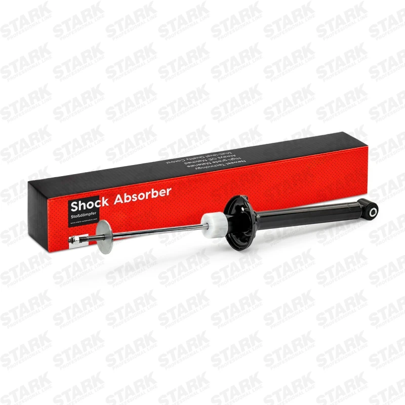 Image of STARK SKSA-0131976 Shock absorber Rear Axle, Gas Pressure, Twin-Tube, Telescopic Shock Absorber, Bottom eye Shock Absorber (854)