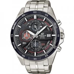 Image of Chronograph Wristwatch EFR-556DB-1AVUEF (L x W x H) 53.5 x 48.7 x 12.6mm Silver/white Enclosure Material (watch strap) Stainless