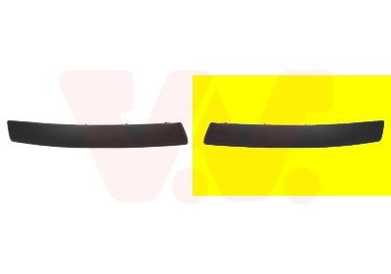 Image of VAN WEZEL Bumper cover VAN WEZEL 0970581