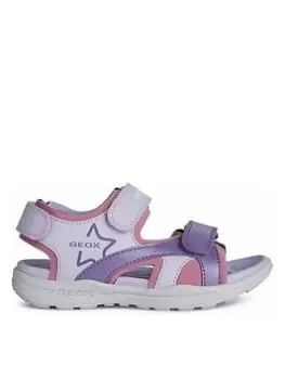 image of Geox J Vaniett Sandal, Lilac, Size 11 Younger