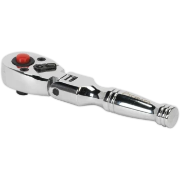 Image of Sealey 1/4" Drive Flexible Head Stubby Ratchet 1/4"