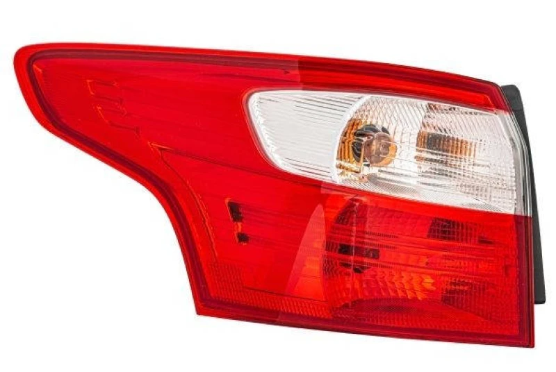 Image of HELLA 2VA 354 995-151 Rear light Outer section, with bulb holder, Left, PY21W, with bulbs Combination Rearlight (391)