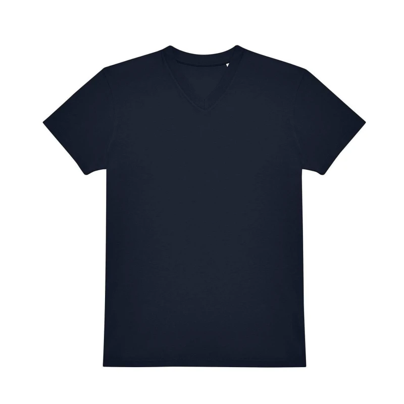 Image of B&C Mens Plain Navy T-Shirt Size: XS Navy Male XS