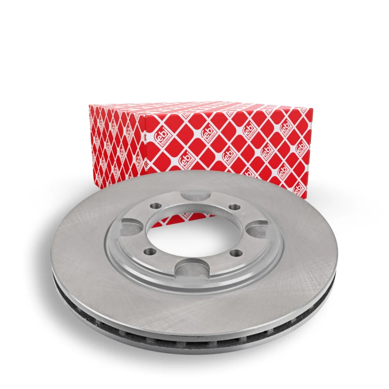 Image of FEBI BILSTEIN 108646 Brake disc Front Axle, internally vented, Coated Brake Disc (82)