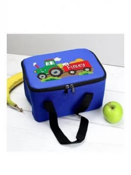 image of Personalised Tractor Lunch Bag