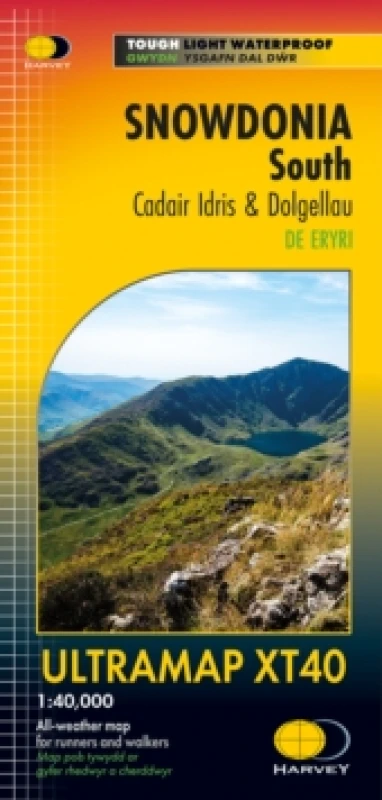 Image of Snowdonia South : Cadair Idris & Dolgellau Sheet map, folded