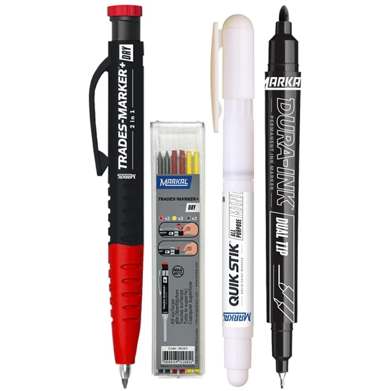 Image of Markal Trades Marker Dry 2-in-1 Plumbers Pack MRK-22273