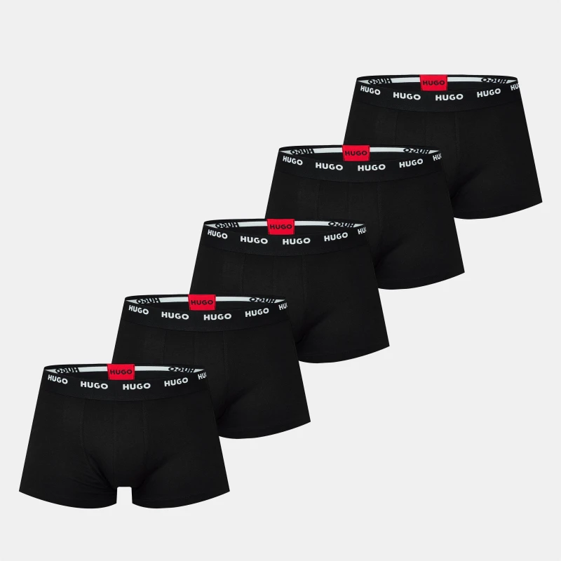 Image of HUGO 5 Pack Trunk Black male