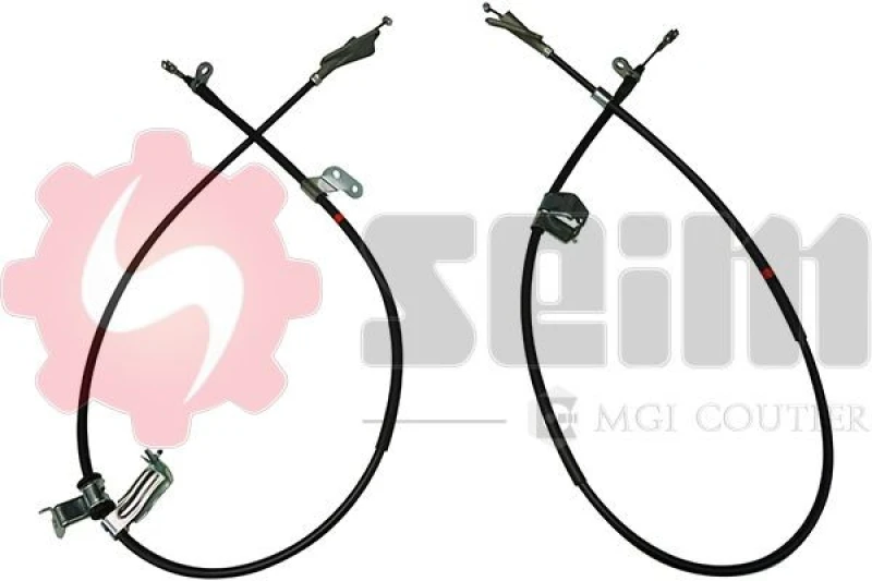 Image of Handbrake cable SEIM 805068