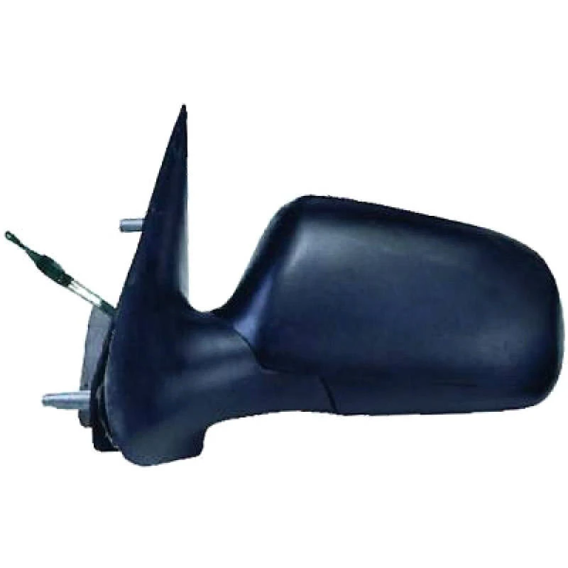 Image of DIEDERICHS 4070024 Wing mirror Right, black, Control: cable pull, Grained Outside Mirror (50)