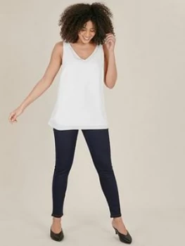 Image of Evans Indigo Skinny Jean, Indigo, Size 28, Women