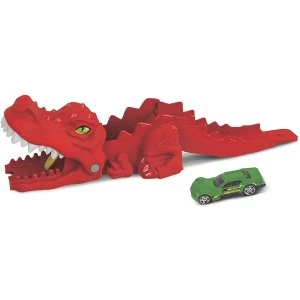 Image of Hot Wheels Dino Launcher Playset