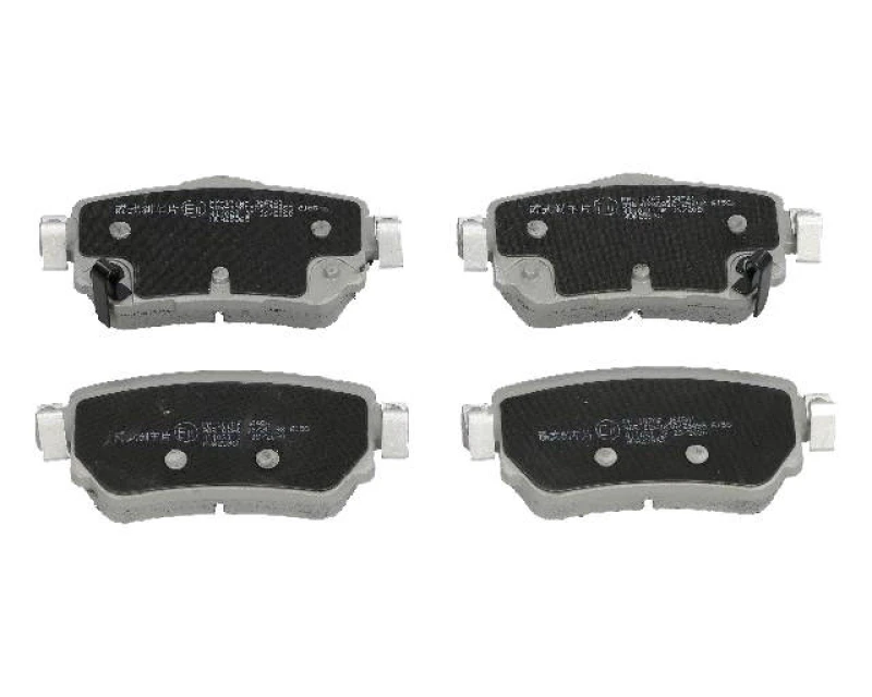Image of ASHIKA 51-01-107 Brake pad set Rear Axle Brake Pad Set,disc brake (402)