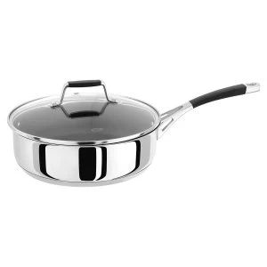 image of Stellar Induction 24cm Non Stick Covered Saute Pan