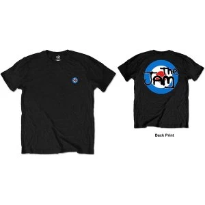 Image of The Jam - Target Logo Mens Large T-Shirt - Black