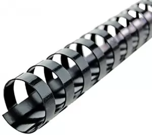 Image of GBC 4400008 A5 8mm Black Comb Binders