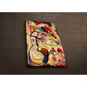 Image of 4570?ACT-60 Multicolor Decorative LED Lighted Canvas Painting