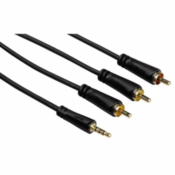 Image of Connecting Cable 3.5mm 4-pin jack plug - 3 RCA plugs 1.5m