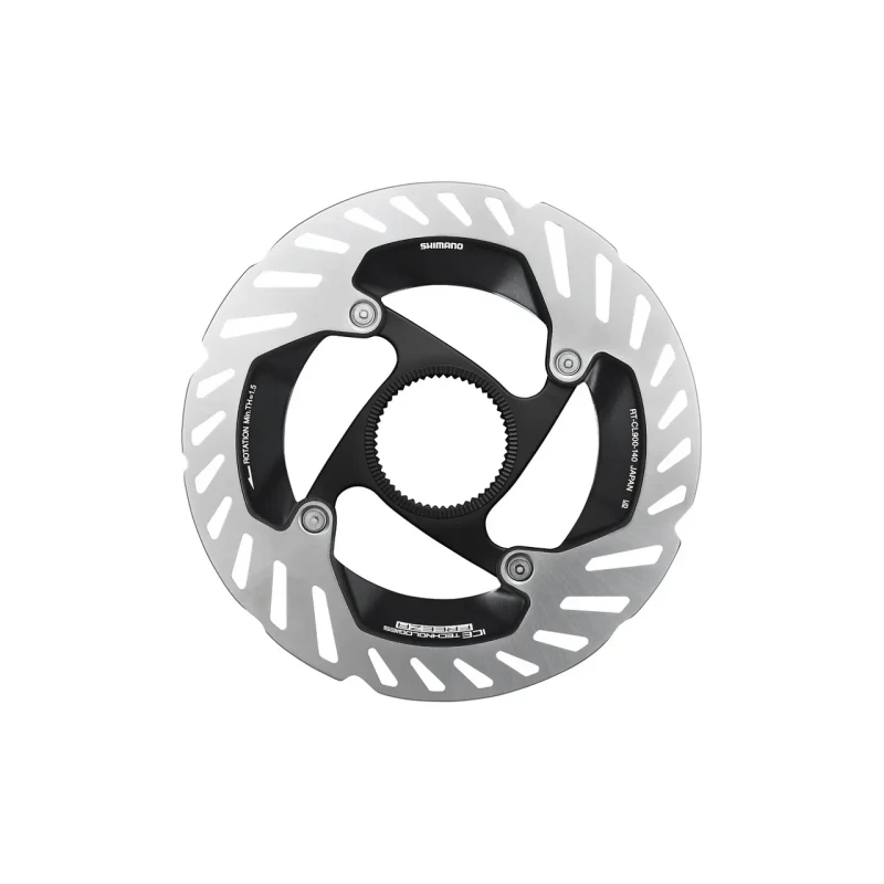 Image of Shimano Brake disc with locking ring internal spline Shimano RT-CL900 Center Lock Ice Technoligies Freeza Gris Unisex 160 mm IRTCL900SI