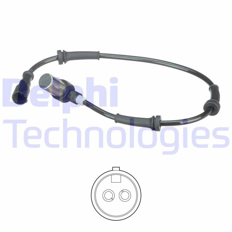 Image of DELPHI ABS sensor DELPHI SS20503