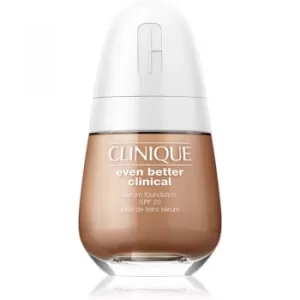 Image of Clinique Even Better Clinical Serum Foundation SPF 20 Serum Foundation SPF 20 Shade 125 Mahogany 30ml