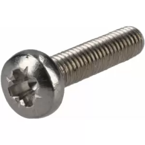 image of R-tech - 337088 Pozi Pan Head A2 Stainless Steel Screws M2.5 12mm - Pack Of 100