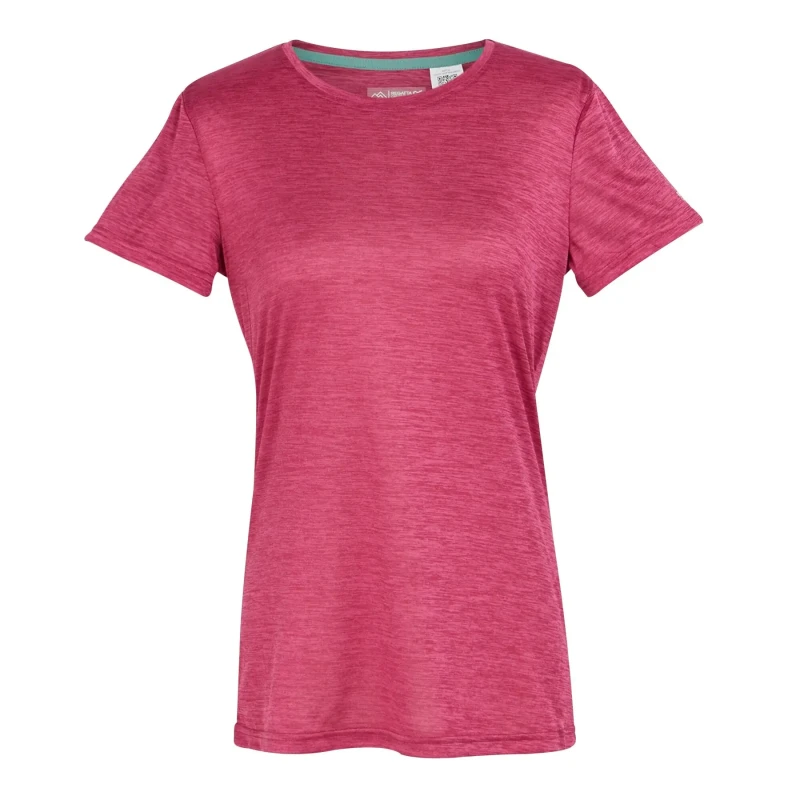 Image of Womens T-Shirt Regatta Fingal Edition Rose Female 40