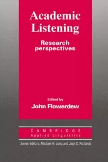 Image of Academic Listening : Research Perspectives