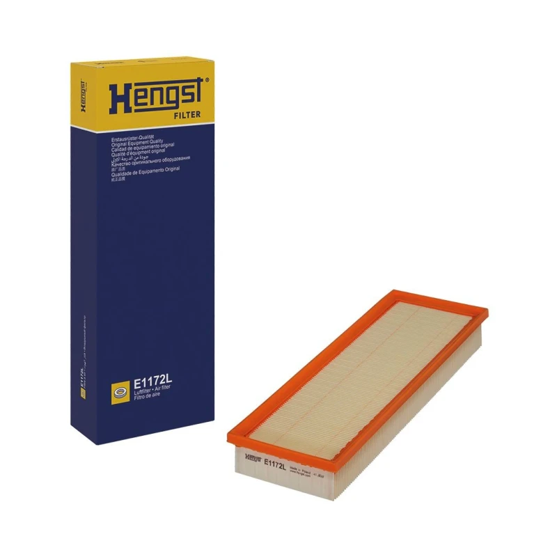 Image of HENGST FILTER E1172L Air filter Air Filter (8)