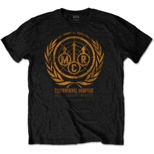 Image of My Chemical Romance - Conventional Weapons Unisex Large T-Shirt - Black