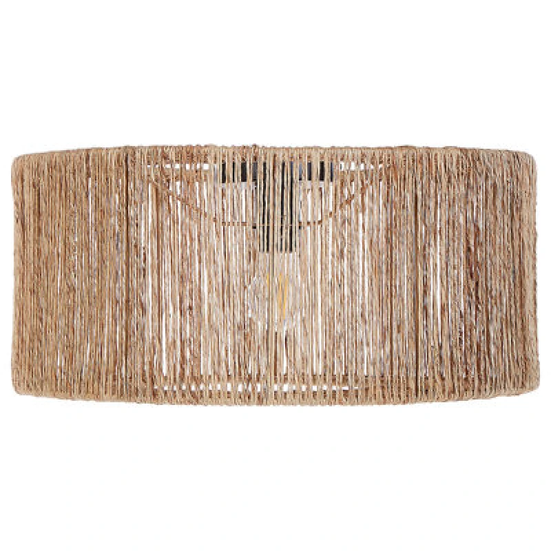 Image of Beliani Ceiling Lamp Sewa Jute Natural