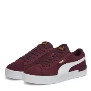 image of Puma Jada Suede Trainers Junior Girls - Red