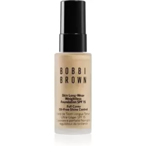 Image of Bobbi Brown Mini Skin Long-Wear Weightless Foundation Long-Lasting Foundation SPF 15 Shade Cool Ivory 13 ml