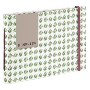 Image of Hama Fern Bookbound Album, 18x13 cm, 20 brown pages