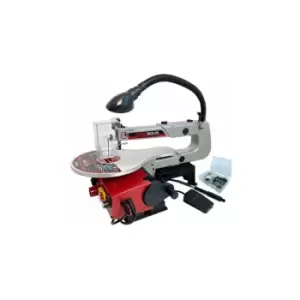 image of Lumberjack - 16' Variable Speed Scroll Saw with LED Light Flexi Shaft & Foot Pedal