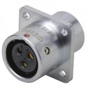 image of Weipu SF1213S2 Bullet connector Socket straight Series connectors SF12 Total number of pins 2