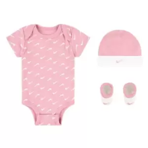 image of Nike Entls 3PC Set Bb32 - Pink