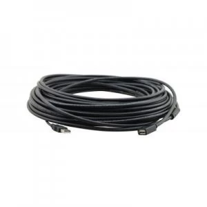Image of Kramer Electronics CA-UAM/UAF-15 USB cable 4.6 m 2.0 USB A Black