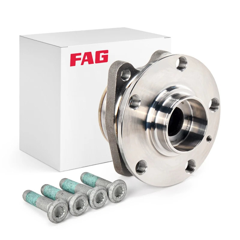 Image of FAG 713 6108 10 Wheel bearing kit Photo corresponds to scope of supply, with ABS sensor ring Wheel Bearing Kit (654)