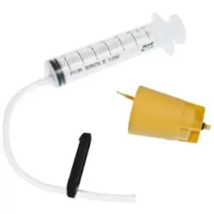 image of Shimano TL-BT03S Disc Brake Bleeding Kit with Syringe and Reservoir Funnel - Grey