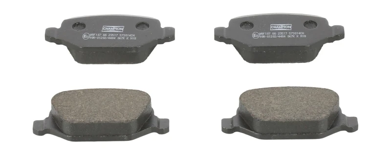 Image of Brake pad set CHAMPION 573014CH
