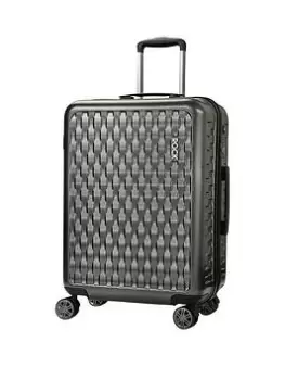 Image of Rock Luggage Allure VO75602 8 Wheel Medium Charcoal Suitcase