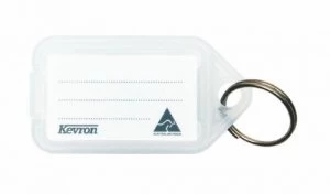 Kevron Keytags Plastic Tub Clear ID5CLR100Z (PK100) - main image