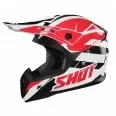 Image of Shot Pulse Revenge White Red Black Glossy L