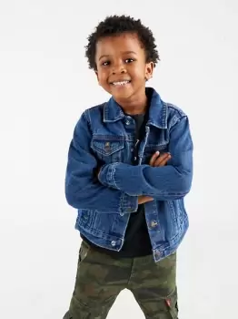 Image of Kids Trucker Jacket - Blue