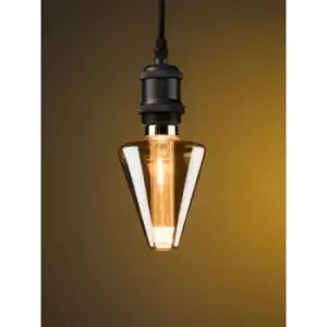 image of Knightsbridge LUNA 230V 3W ES LED Cone Retro Lamp 1800K - LU3ACO